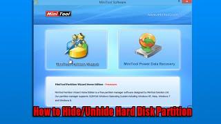 How to Hide/Unhide Hard Disk Partition