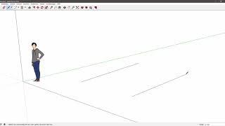 Einfache Linien in SketchUp Pro zeichnen