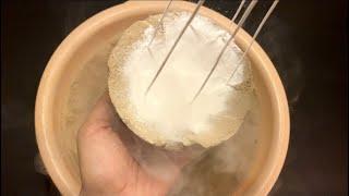 Asmr - baking soda + baby powder and Squeaky mix- hard crush- soft crunchy- 3 videos