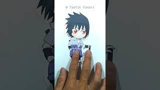 Which one is your favorite eyes Sasuke  #shorts #Taufikfanart #shortsvideo #art