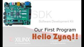 Introduction to Zedboard and First Project with Xilinx SDK