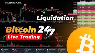  [LIVE 24/7] Bitcoin Live Buy/ Sell Signals 10 Secs and 15 Mins & Trade Watch  | BTC/USDT