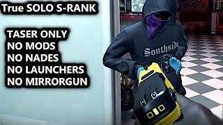 SOLO Taser Only S-RANK - Thank You, Come Again - Live Commentary - READY OR NOT