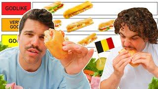 THE ULTIMATE BROODJES TIER LIST  *BELGIAN SANDWICH CULTURE*