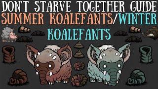 Don't Starve Together Guide: Koalefants - Summer/Winter Variants