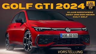 Golf GTI - 2024 - Rennfahrer Klaus Niedzwiedz zeigt den neuen Kult-Golf
