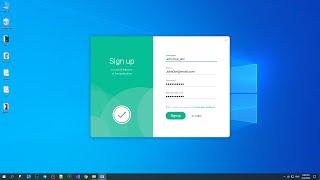 C# WPF UI | How to Design Sign Up Form by Material Design Toolkit in WPF