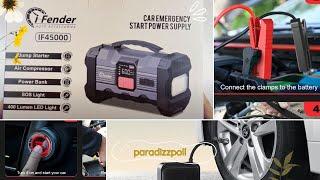 The Best Car Battery Jump Starter Power Bank for Emergency | Review