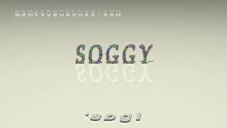 soggy - pronunciation + Examples in sentences and phrases