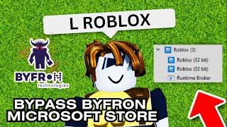ROBLOX BYFRON BYPASS | How to BYPASS Byfron on Microsoft Store | 32 Bit [WORKING TRY IT QUICK]