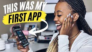 Reacting to the First App I Ever Made! 