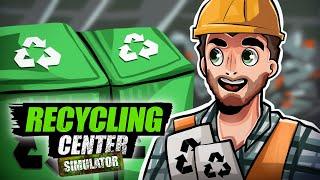 A SZEMÉT SZIMULÁTOR ️ | Recycling Center Simulator (PC)