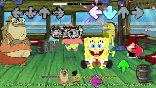 FNF - Bubble Bass VS Spongebob - Bbas