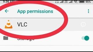 Fix VLC Player Problem Solve || And All Permission Allow VLC player in Xiaomi Redmi Note 5 Pro