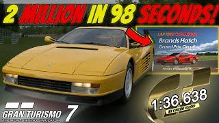  Get 2 MILLION Credits in Gran Turismo with this VIDEO! || Time Trial Guide - Week 04 2025