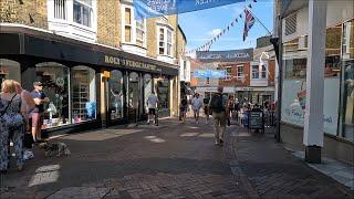 Virtual Walk - Cowes Week 2022 - Cowes High Street Shops - Isle Of Wight - August 2022 | kittikoko