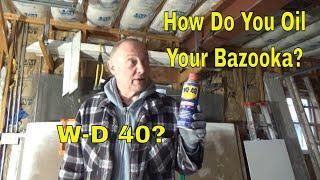 How to Oil Your Drywall Bazooka ( Automatic Taper )