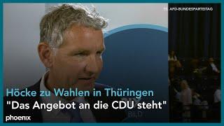 AfD-Parteitag: Interview mit Björn Höcke beim Bundesparteitag in Essen | 29.06.2024