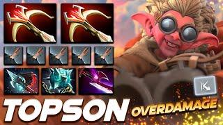 TOPSON SNAPFIRE OVERDAMAGE - Dota 2 Pro Gameplay [Watch & Learn]