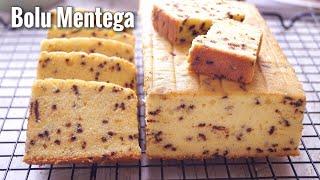 RESEP BOLU MENTEGA MESES LEMBUT DAN MOIST TANPA BAHAN PENGEMBANG