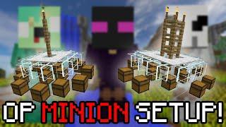 How to BUILD the BEST MOB MINION Setup! | Hypixel Skyblock