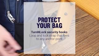 THE PACSAFE ADVANTAGE - TurnNLock Security Hook