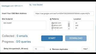 Extract VALID Email Addresses From Linkedin | Twitter | Facebook | Instagram | Pinterest and more