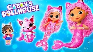 Gabby's Dollhouse: Mermaid Magic! LOL OMG DIYs