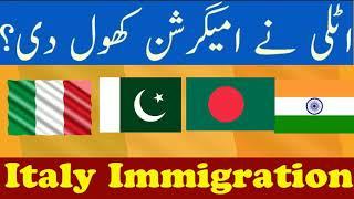 Italy Immigration 2020 \ Italy Open Immigration 2020  for Pakistan and Bangladesh.