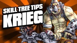 Krieg the Psycho Borderlands 2 Skill Tree Builder