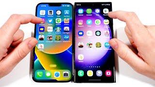 iPhone 13 Pro Max vs Galaxy S23 Ultra Speed Test