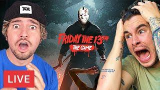 KianAndJc Play FRIDAY THE 13TH (SCARIEST GAME EVER) - *FULL STREAM*