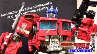 Aoyi Mech - Sai Star Commander (K.O. Bumblebee Movie - Optimus Prime) Funny Unboxing