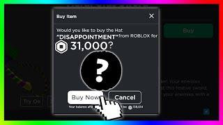 THE BIGGEST DISAPPOINTMENT EVER... RIP 16 MILLION ROBUX! (Roblox)