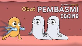 Si Obat Pembasmi Cacing | Animasi Edukasi Pendidikan | Animasi Dolewak