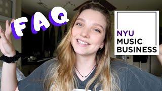 FAQ: NYU MUSIC BUSINESS PROGRAM