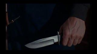 Фильм "Высокое искусство"  1991 год - тренировка работы с ножом
