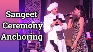 Best Wedding Anchor | Sangeet Anchoring | Indian Wedding Host Girish Sharma Anchoring +91-9769964451