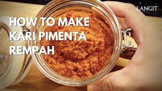 How to Make Kari Pimenta Rempah (Spice Paste) - Part 1