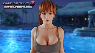 Kasumi dances like shes never danced before| 4k Dead or Alive Gravure Studio mods