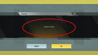 Call Of Duty Mobile Fix Loading Timeout Problem Solve In CODM