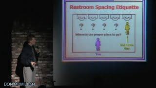 Restroom Spacing Etiquette | Don McMillan Comedy