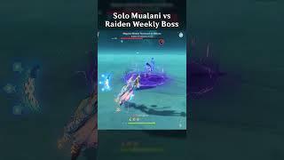 SOLO MUALANI VS RAIDEN WEEKLY BOSS