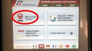 Train Tickets in ITALY/ Trenitalia Biglietti