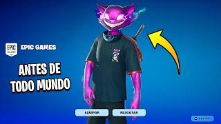 SKIN "RUBIUS" ADIANTADA (ANTES DE TODO MUNDO) - Fortnite