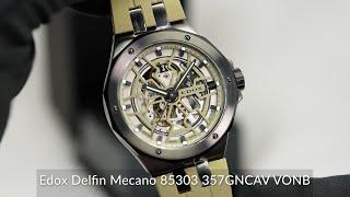 Edox Delfin Mecano 85303 357GNCAV VONB