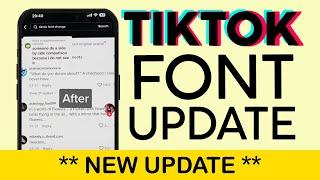 Tiktok Introduces New Font On the App | Do You Like it? 2023