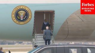 President Biden & First Lady Dr. Jill Biden Depart For St. Croix For Some End-Of-Presidency Vacation