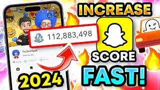 INCREASE SNAPSCORE FAST 2024! 112,000,000 (BOOST Snap Score) Snapchat Score HACK! iOS/iPhone/Android