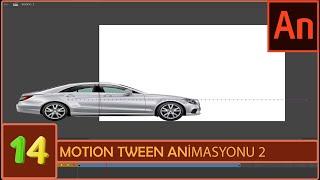 Ders 14 - Animate CC'de Araba Animasyonu  | Adobe Animate CC Dersleri